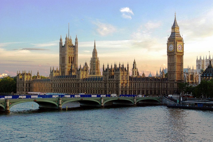 Parliament building The Palace of Westminster in London is the meeting place of the Parliament of the United Kingdom.