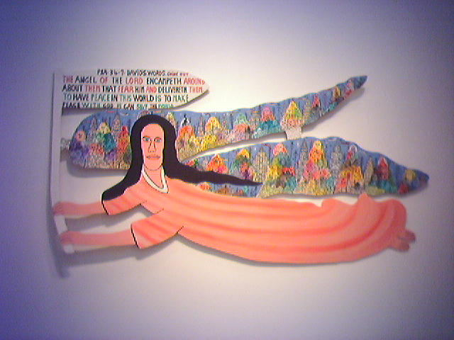 Howard Finster art from Paradise Garden