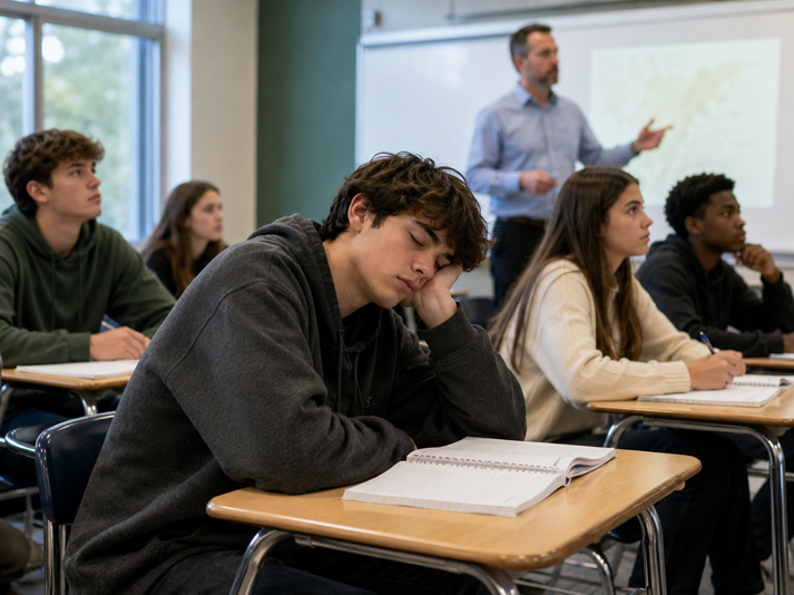 Classroom focus and quiet attention