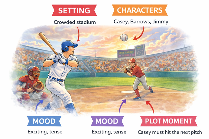 story elements in action