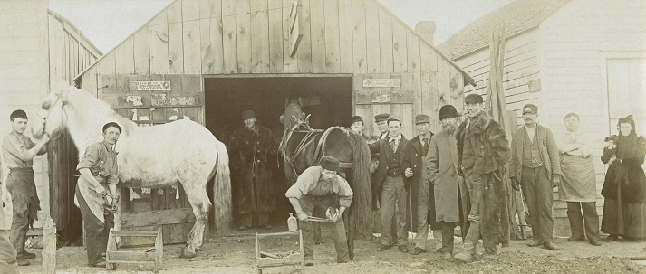 1800s blacksmith shop Antique Blacksmith Shop Kansas 1800's Photo