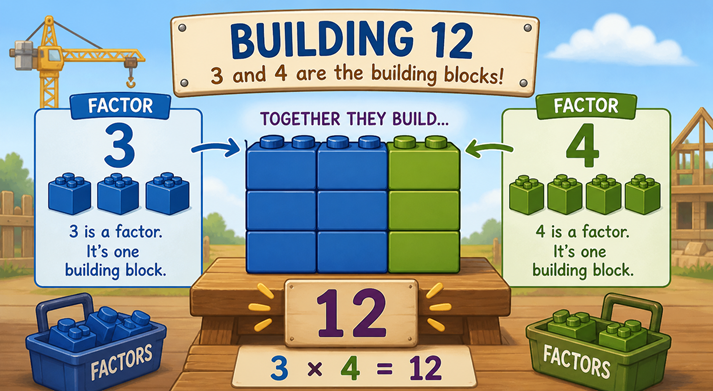 factors as building blocks