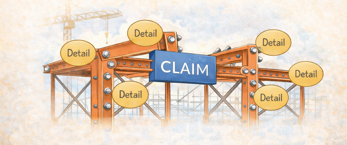 Building an argument like construction