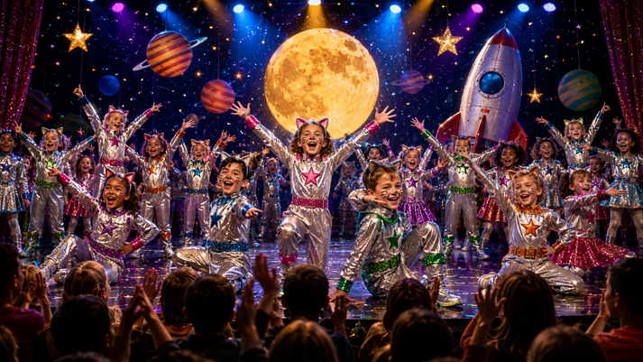 Stellar musical performance under the stars