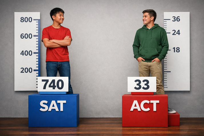 Test score showdown: SAT vs. ACT