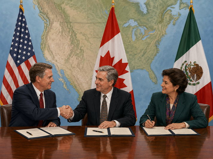 Diplomatic agreement in North America