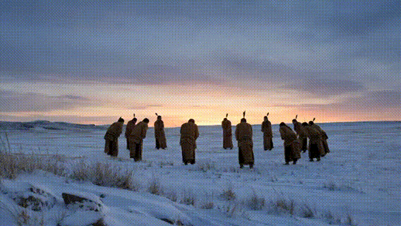 AI creation of a ghost dance