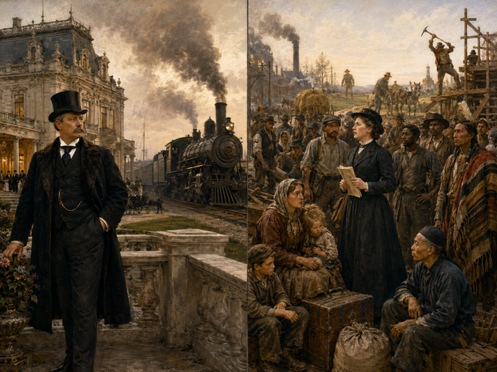 Wealth and labor in 19th-century America