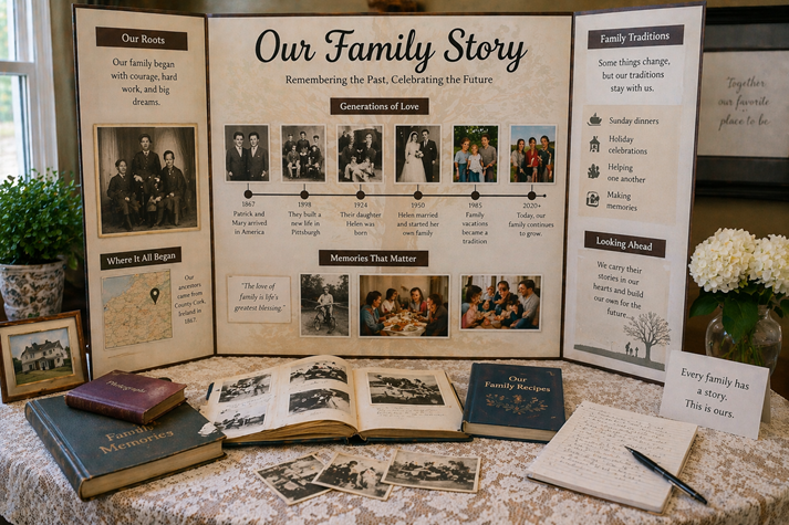Family history and cherished memories