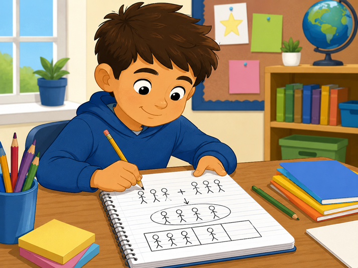School Problem Drawing Draw a Picture to Solve Problems Educational Resources K12 Learning ...