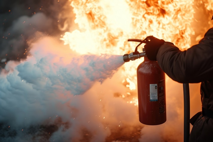 Carbon dioxide fire extinguisher Carbon dioxide fire extinguisher