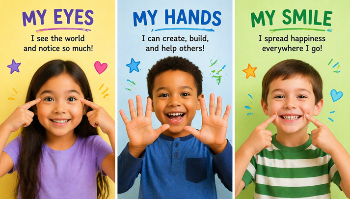 My body parts, my abilities