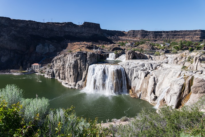 Shoshone Falls Shoshone Falls overlook in Idaho