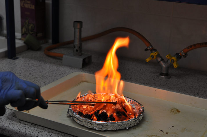flaming experiments