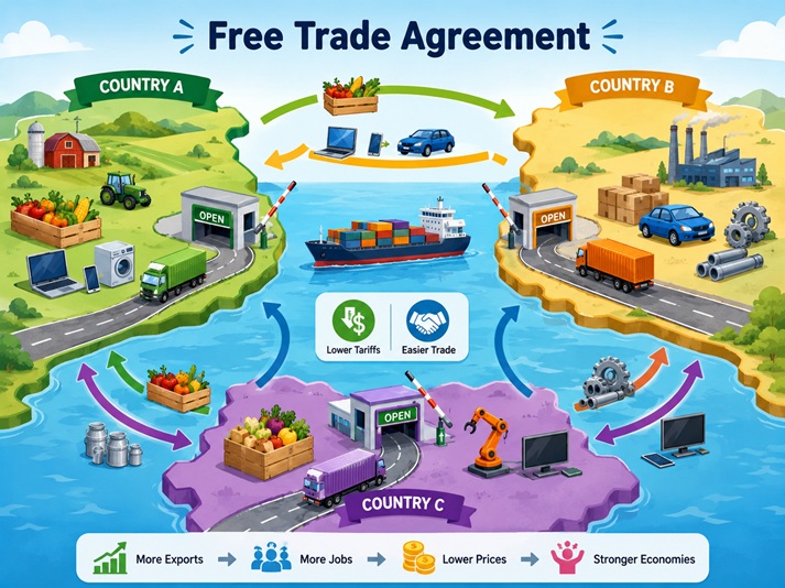 Trade flow and global connections