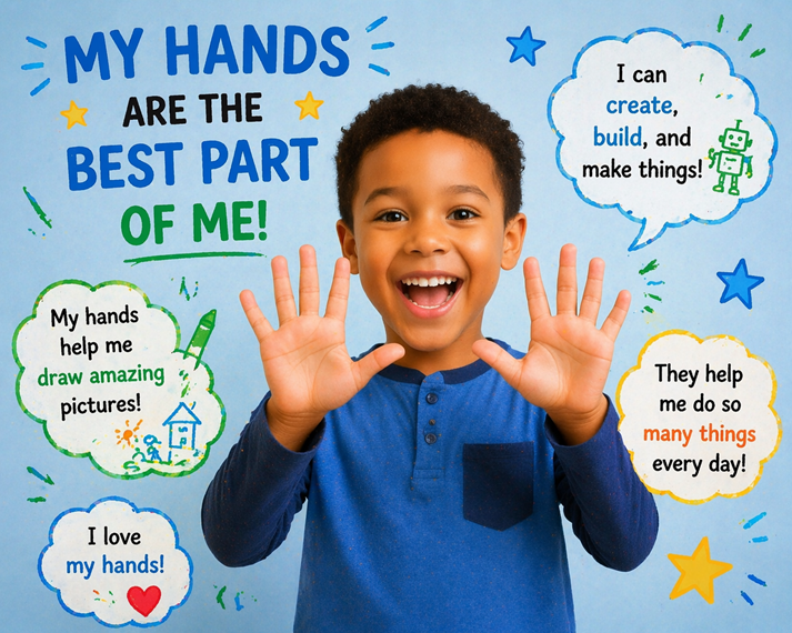 My hands are the best part