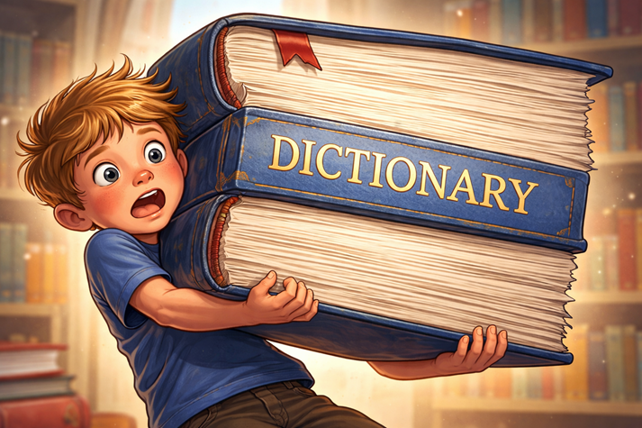 Struggling with the heavy dictionary