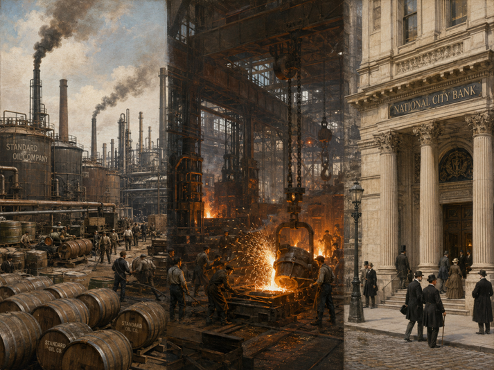 industrial progress and urban elegance