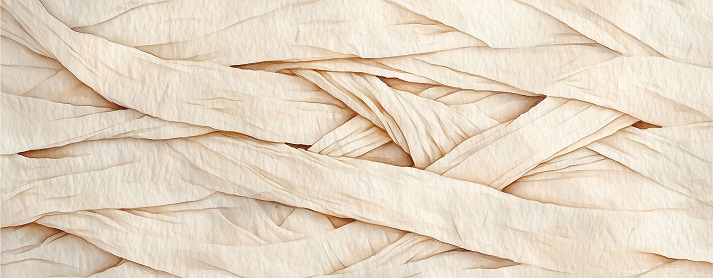 Pattern of mummy bandages