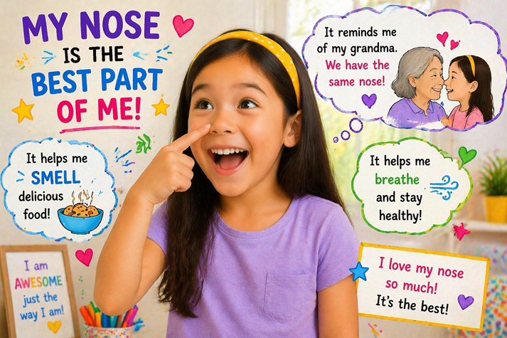 My nose is the best part!