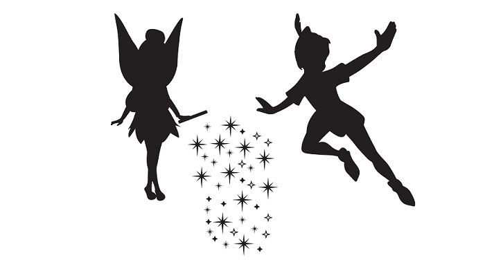 Peter Pan and Tinkerbell Peter Pan and Tinkerbell