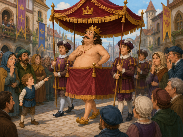The royal parade spectacle