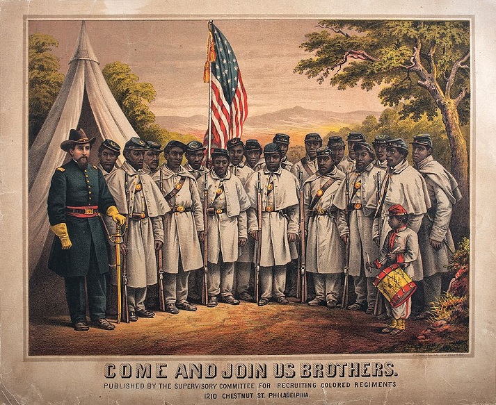 Civil War recruitment poster Civil War recruitment poster
