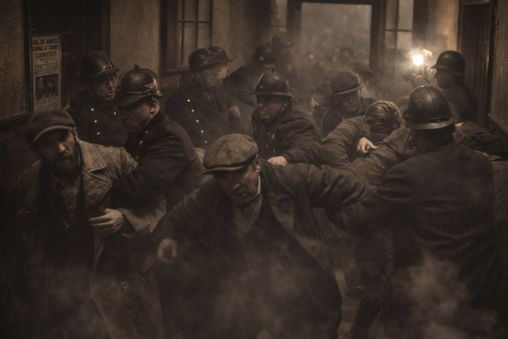 Arrest during the Palmer Raids