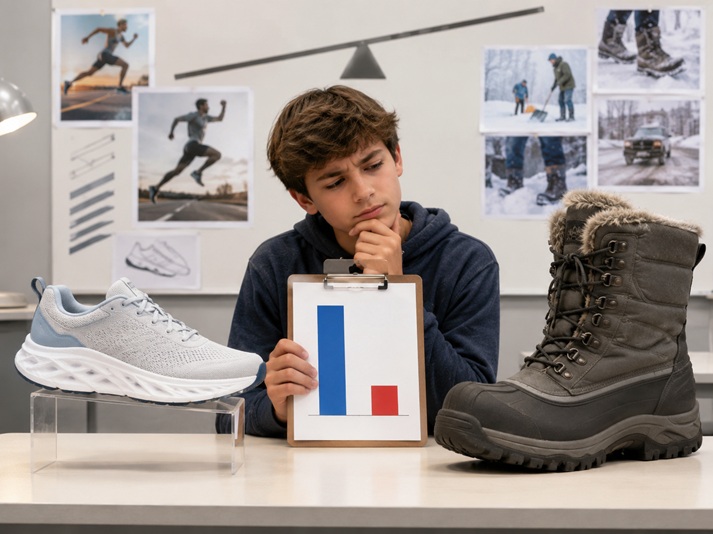 Choosing the right footwear for you