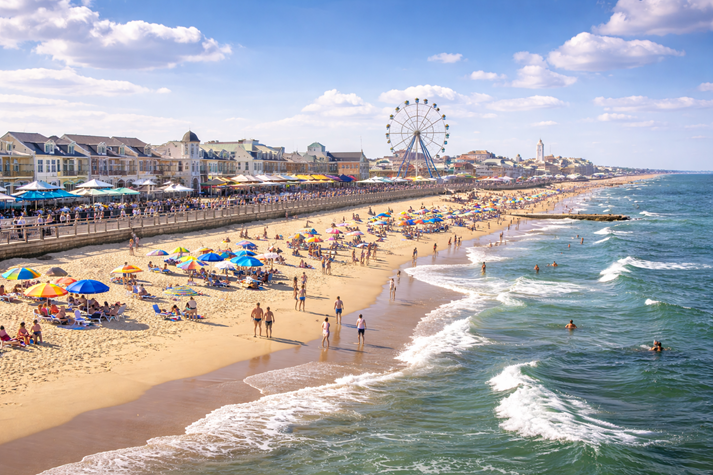 Sunny vibes at the Jersey Shore
