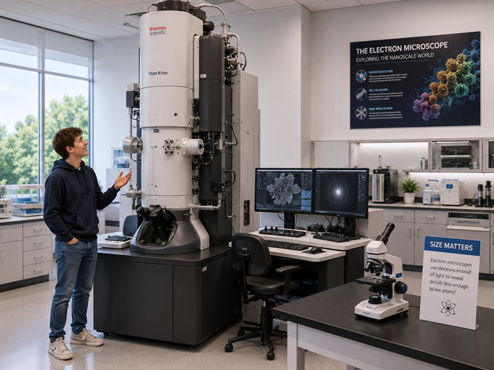 Curiosity in the high-tech lab