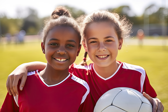 soccer teammates
