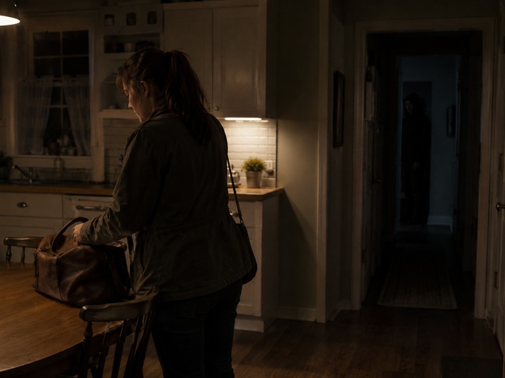 Quiet night, tense kitchen moment