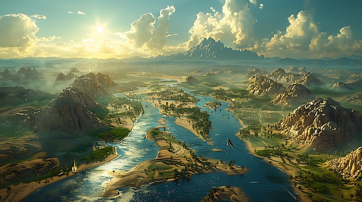 bustling trade routes of the Fertile Crescent bustling trade routes of the Fertile Crescent connecting Mesopotamian citystates like Eridu Uruk and Lagash in ancient times
