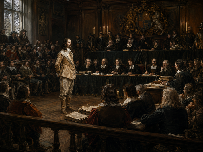 Historic trial in a grand chamber