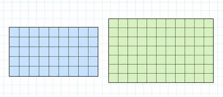 Areas Using Rectangular Grids Area Matters! Finding the Area of Rectangles Educational Resources K12 ...