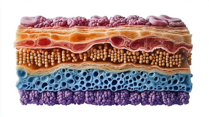 cutaway of peptidoglycan layers Peptidoglycan Scientific cutaway of peptidoglycan layers bacterial cell walls highly detailed isolated with a white background