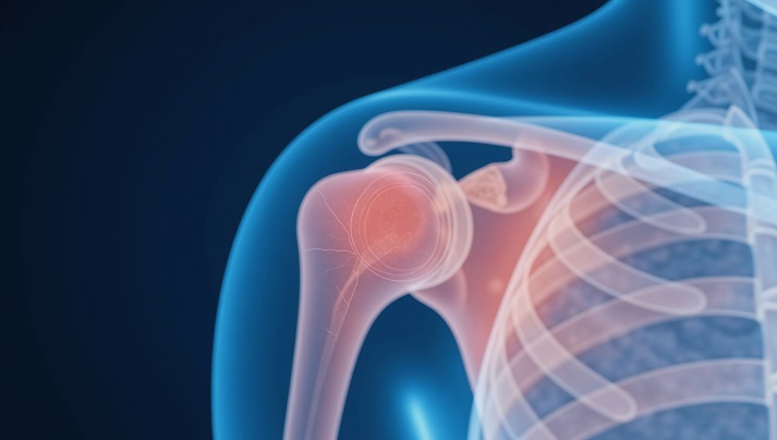 x-ray of a shoulder joint x-ray of a shoulder joint