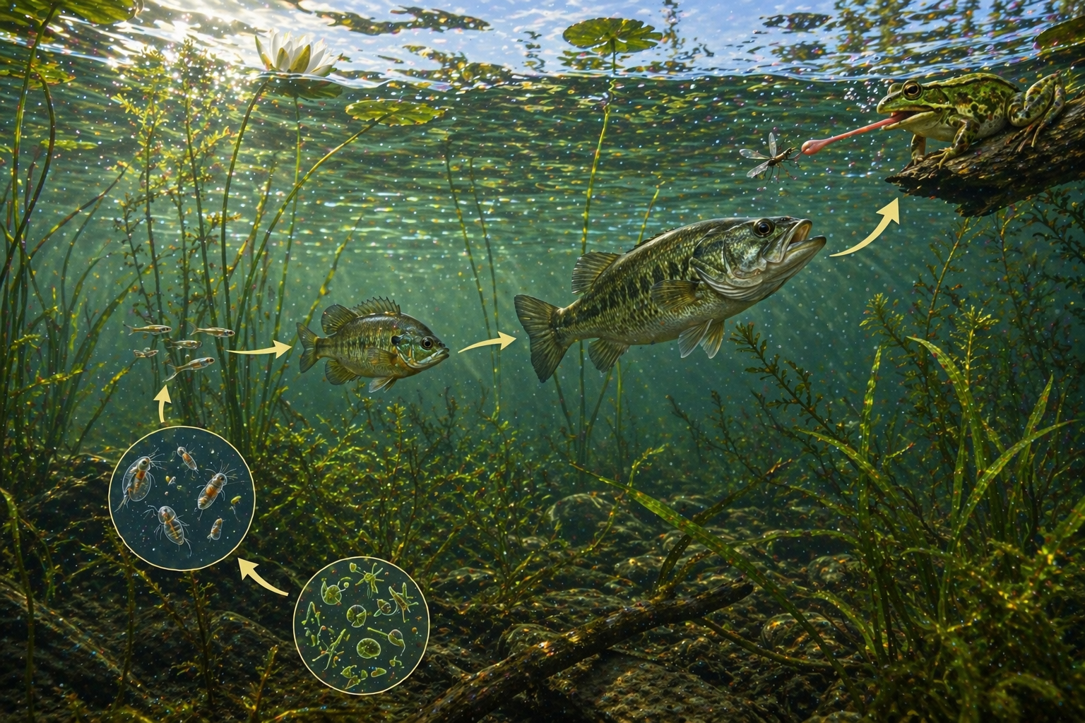 Lesson - Food Chains in Freshwater Ecosystems Educational Resources K12 Learning
