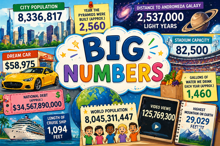 Lesson - Big Numbers, No Problem! Educational Resources K12 Learning
