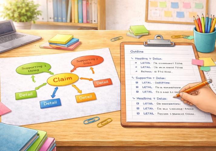 Lesson - How to Organize Your Ideas for an Essay Educational Resources K12 Learning