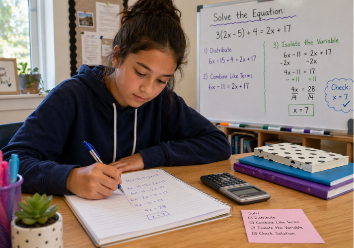 Lesson - Step-by-Step: Solving Multi-Step Inequalities Educational Resources K12 Learning