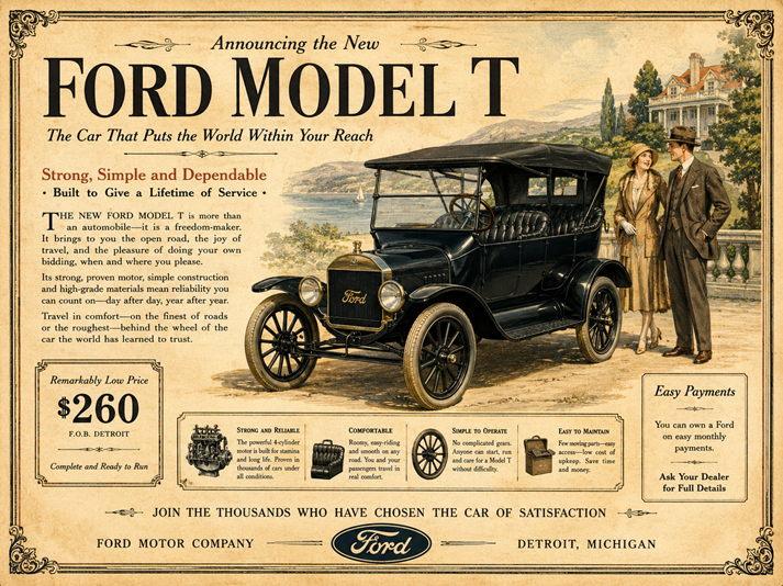 Lesson - The Model T and the Rise of Advertising Educational Resources K12 Learning